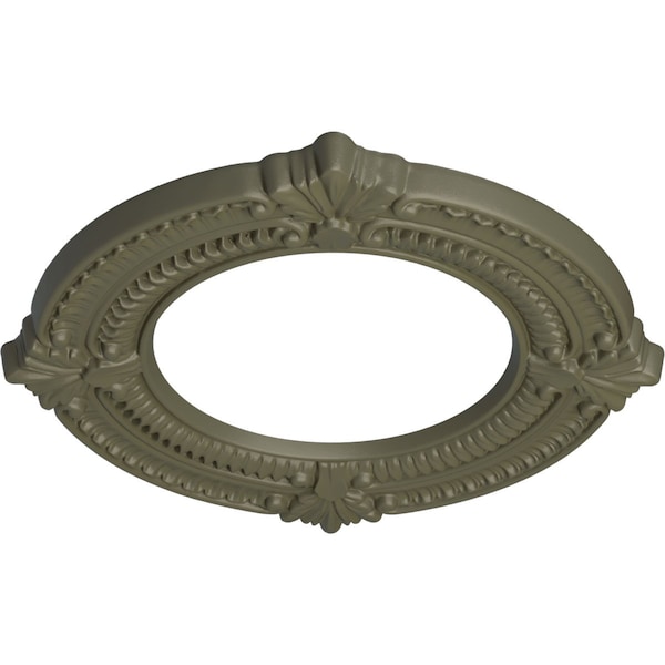 Benson Ceiling Medallion (Fits Canopies Up To 6 1/8), 11 1/8OD X 6 1/8ID X 5/8P